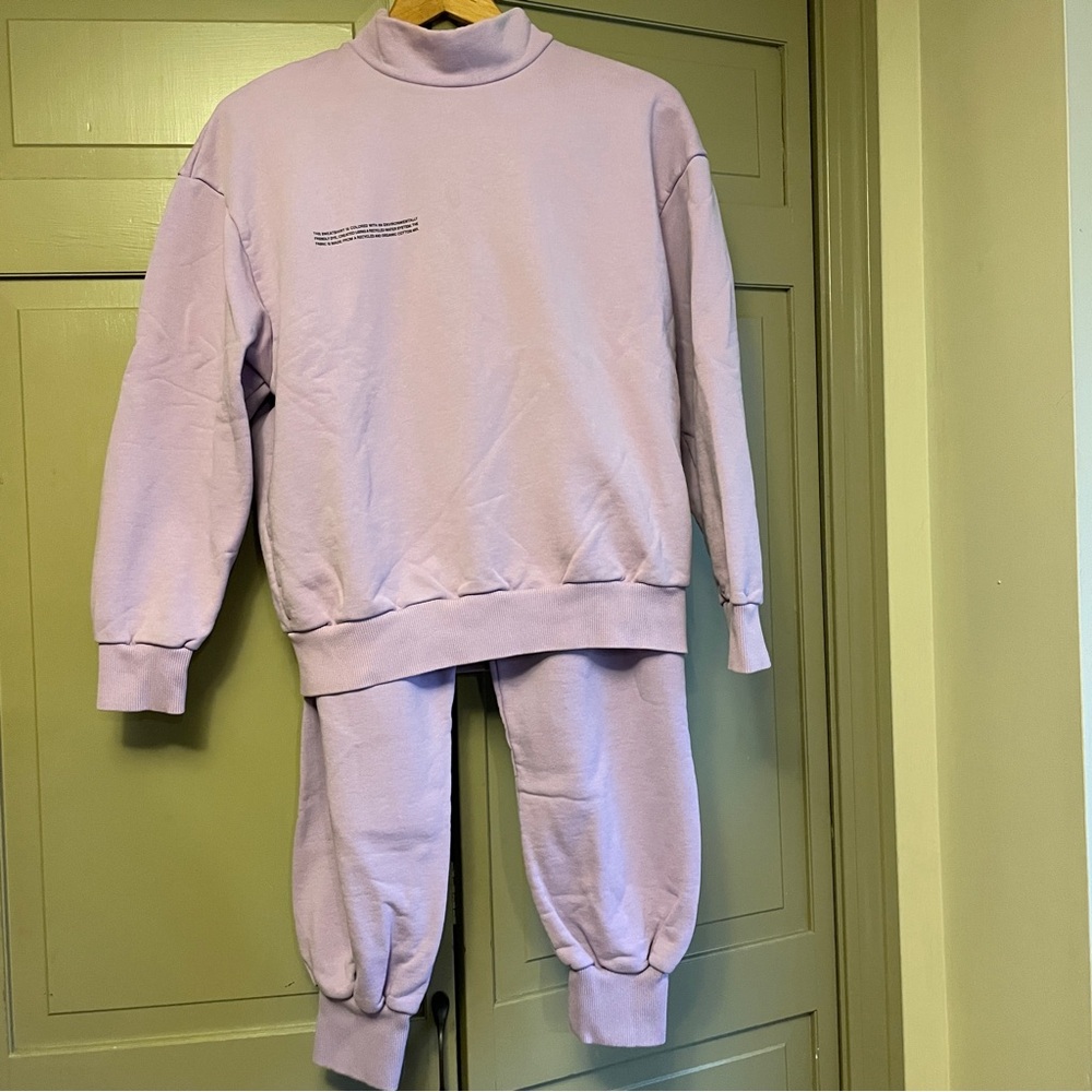 Pangaia Lilac Women’s Sweat Suit Set